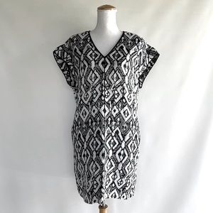NWT 10 Crosby Derek Lam criss cross dress - sz 6